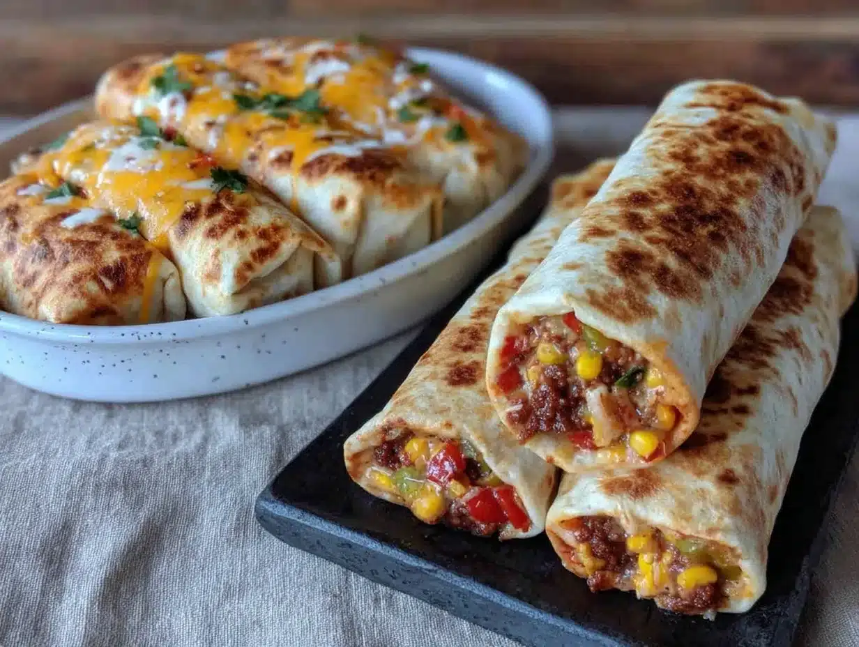 freezer-friendly loaded burritos preparation steps