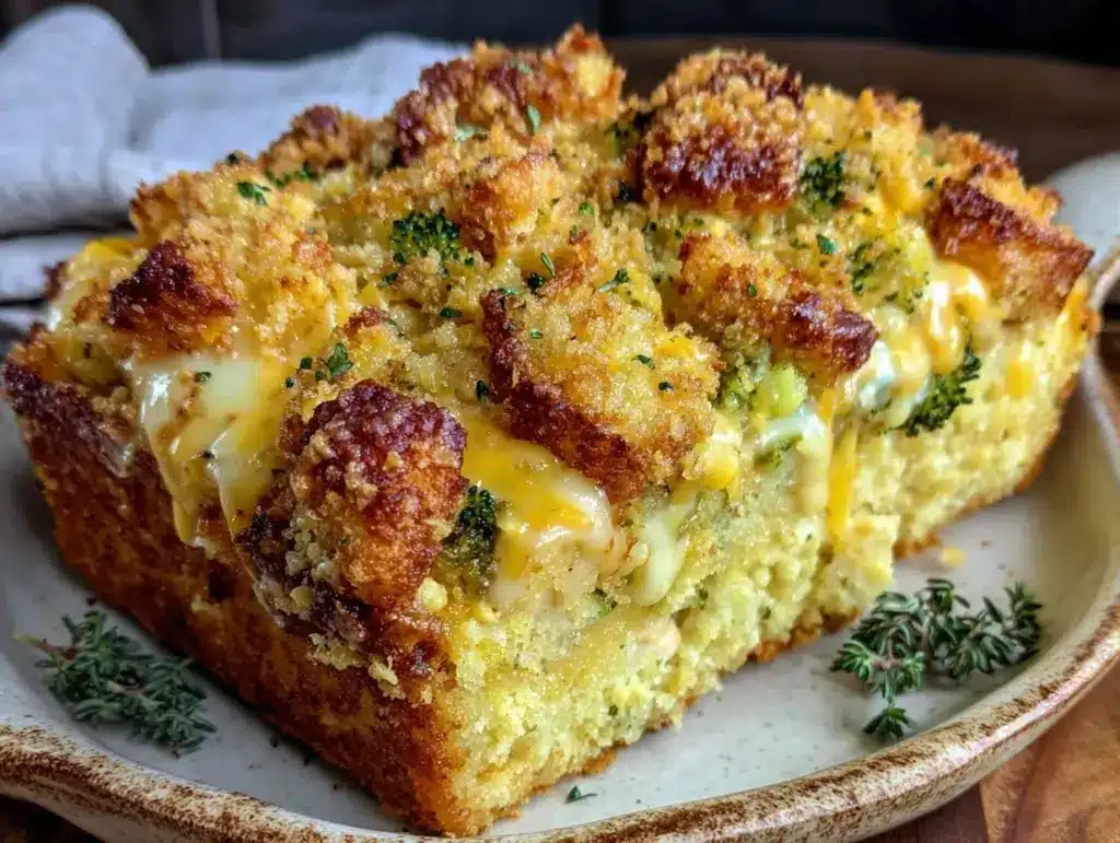 gluten-free loaded chicken casserole - featured image