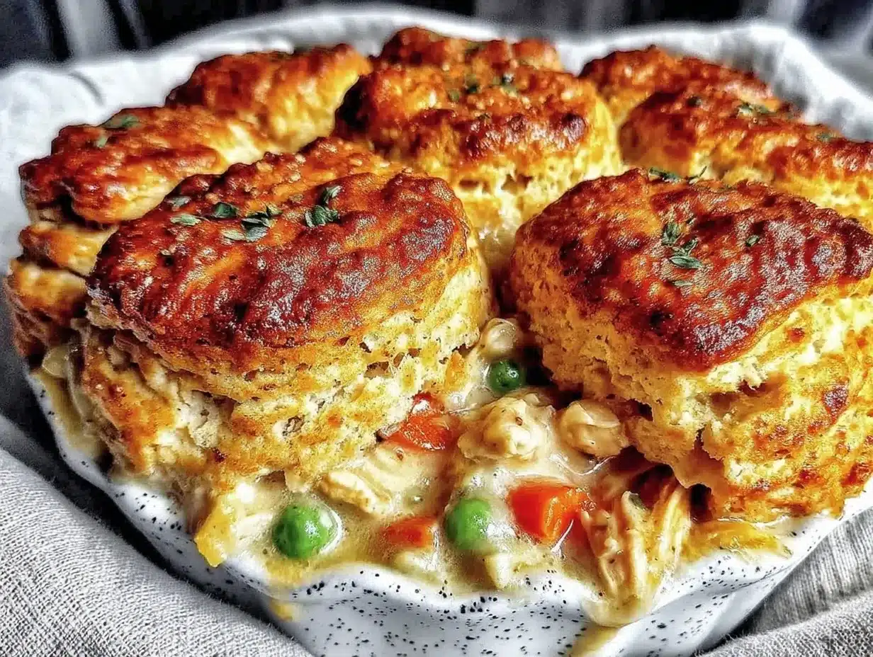 gluten-free loaded chicken pot pie preparation steps