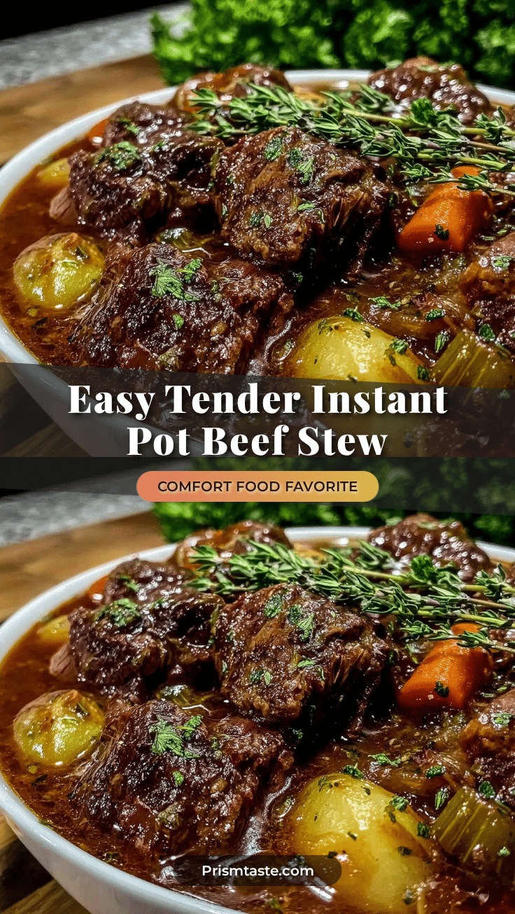 instant pot beef stew recipe