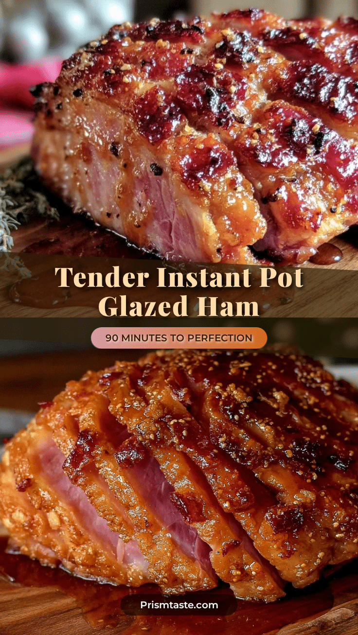 Instant Pot glazed ham recipe