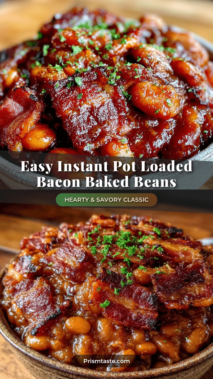 instant pot loaded baked beans recipe