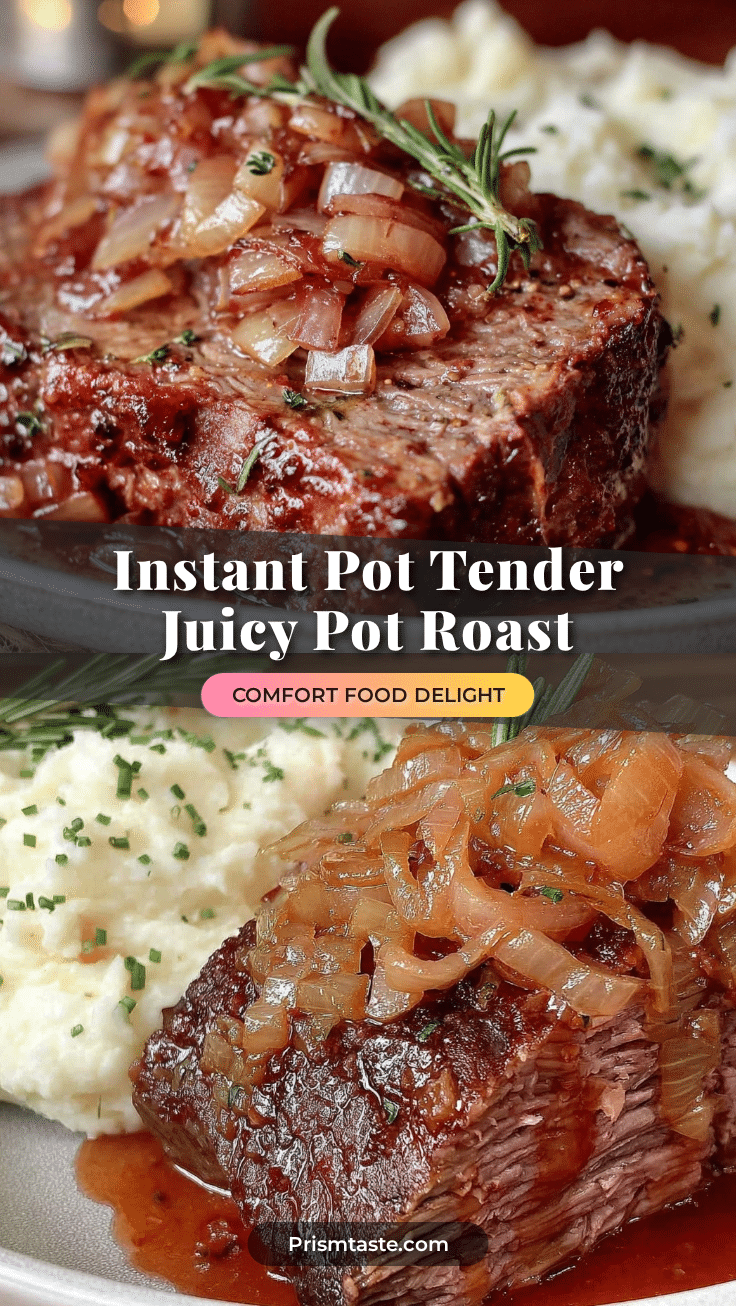 Instant Pot pot roast recipe