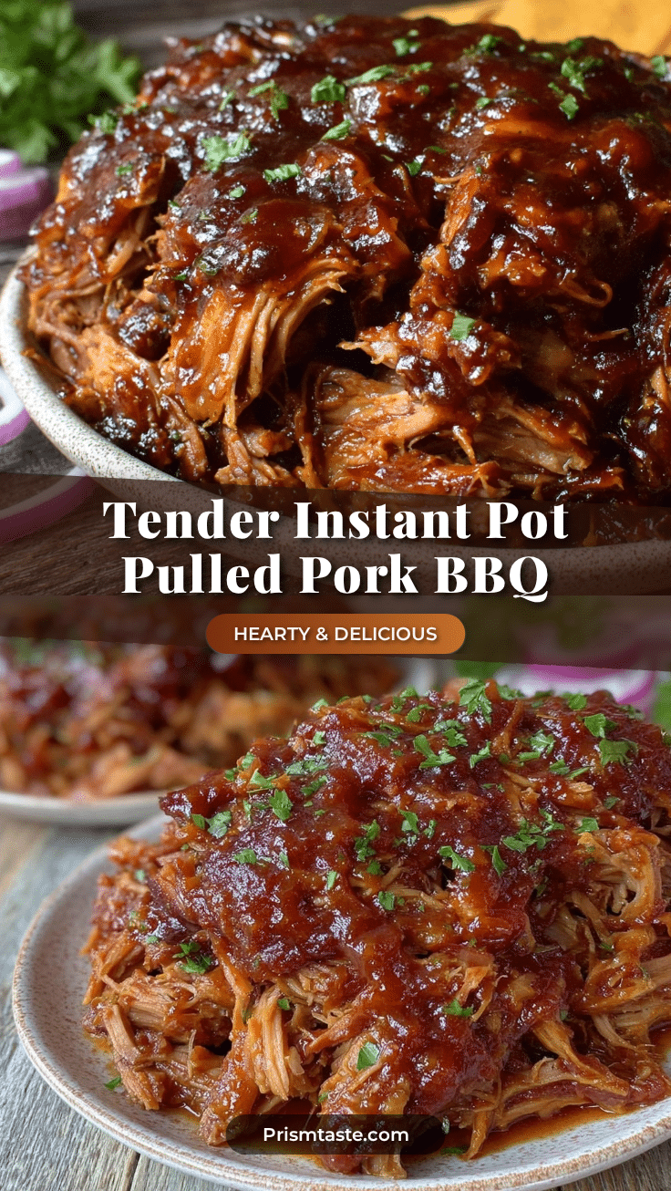 Instant Pot Pulled Pork BBQ recipe