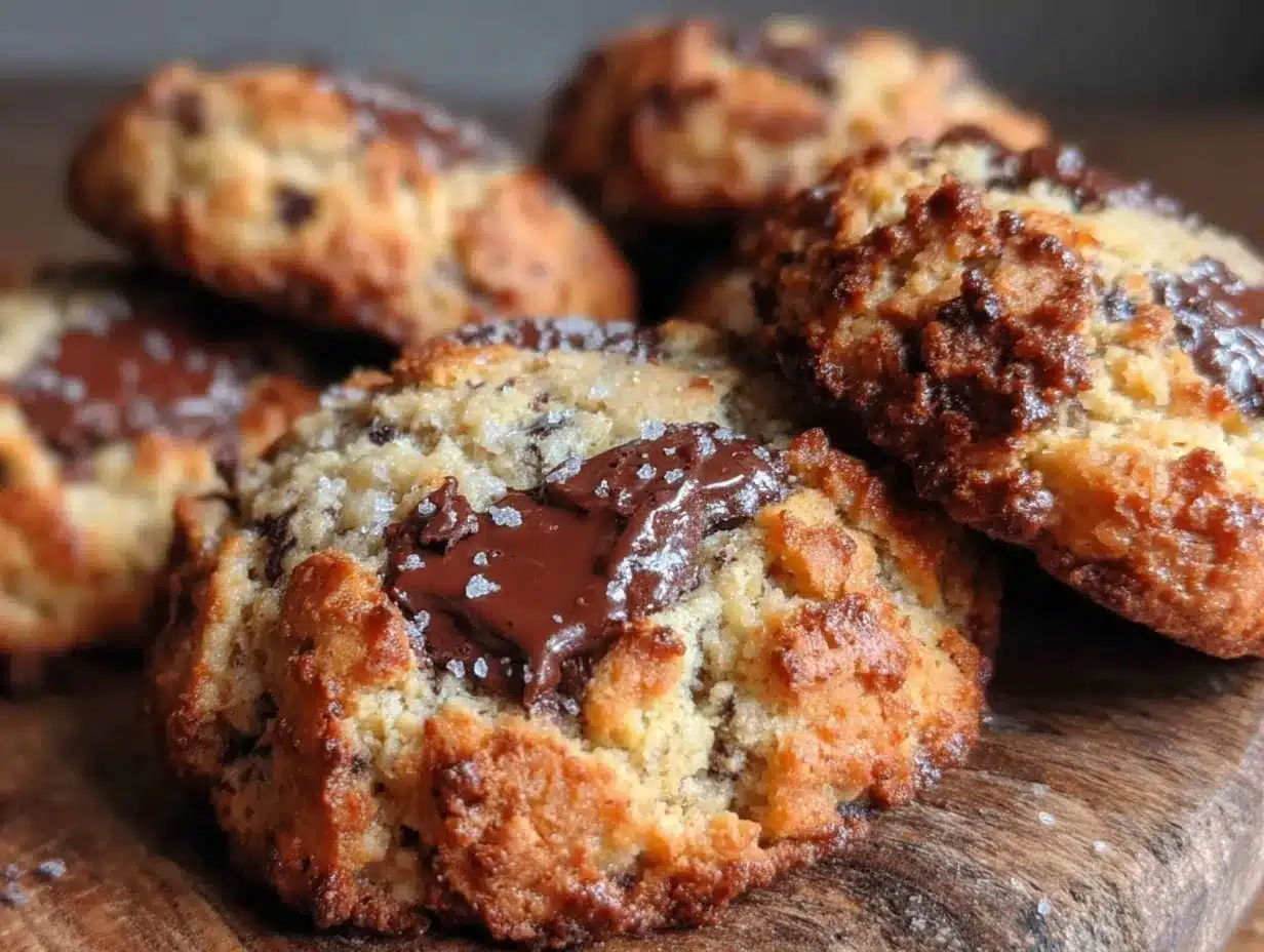 keto browned butter chocolate chip cookies preparation steps