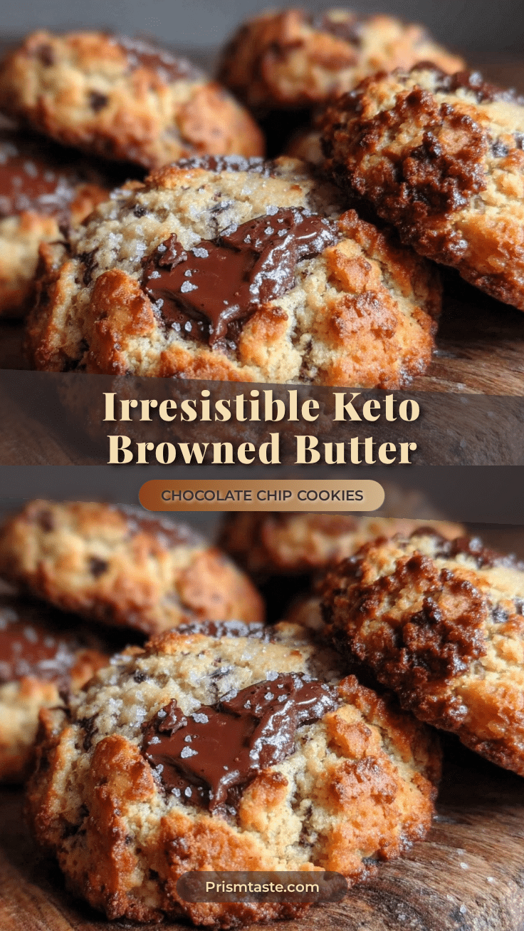 keto browned butter chocolate chip cookies recipe
