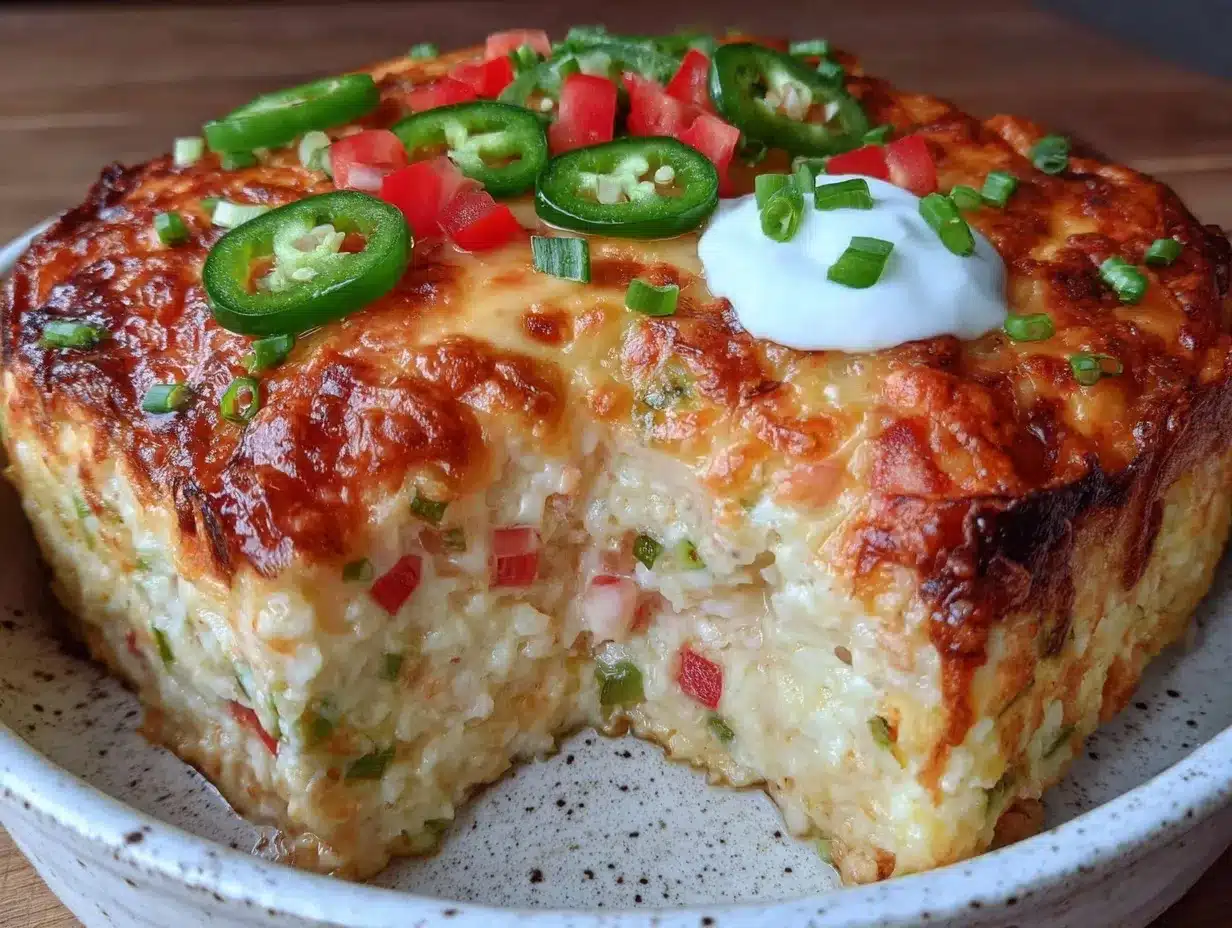 keto loaded mexican cauliflower rice casserole preparation steps