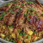leftover rotisserie chicken fried rice - featured image