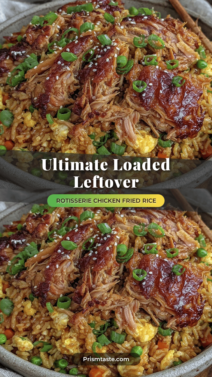 leftover rotisserie chicken fried rice recipe