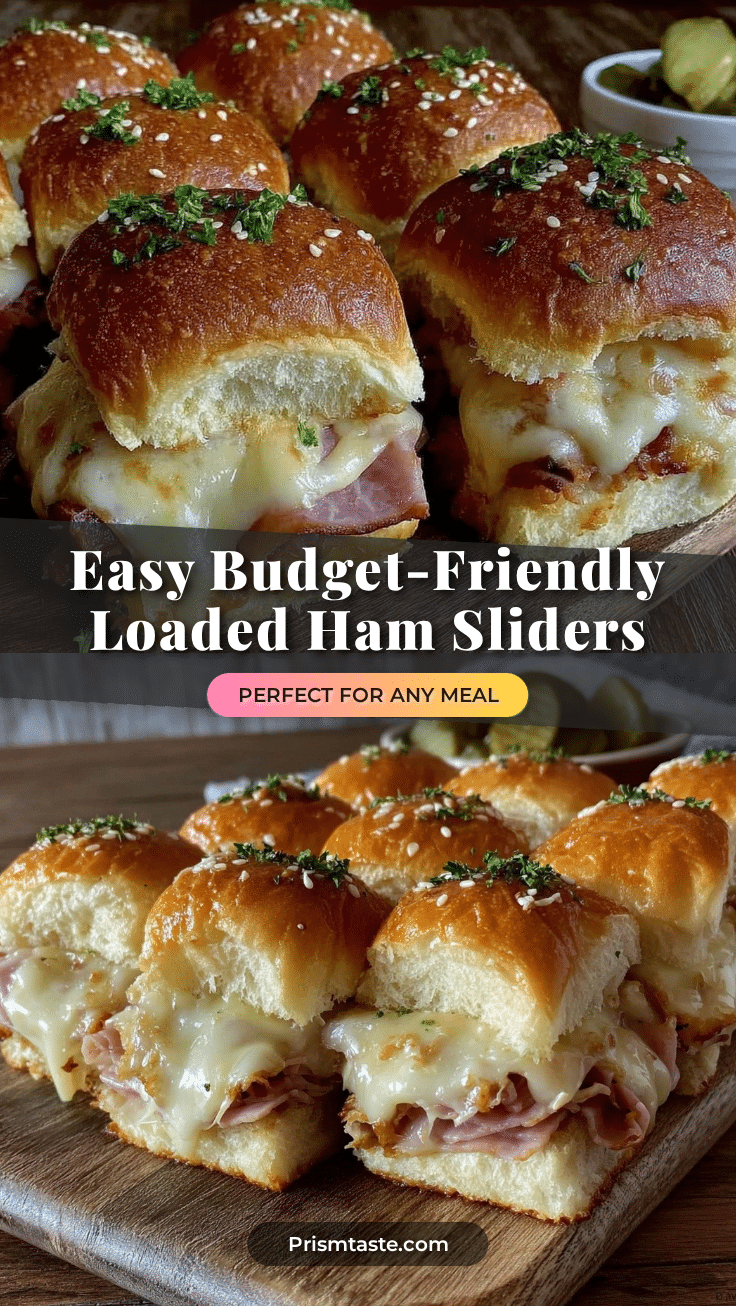 loaded ham and cheese sliders recipe