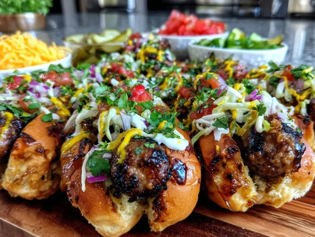 loaded hot dog bar - featured image
