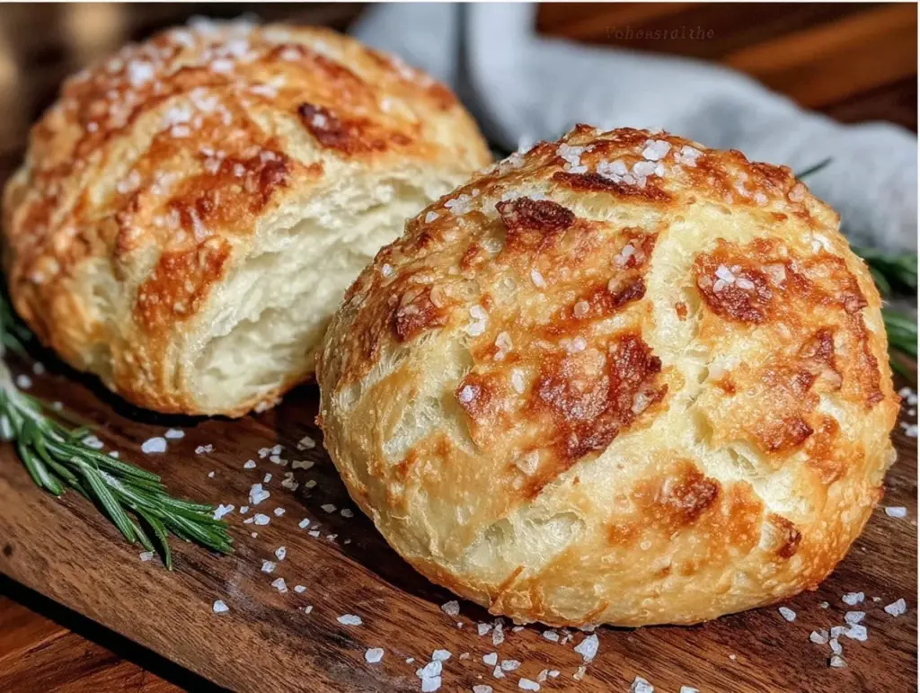 mini Dutch oven bread loaves - featured image