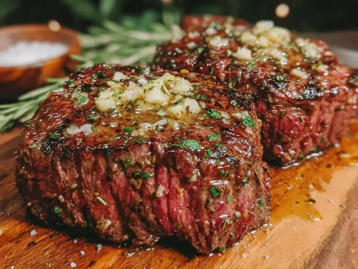 perfect grilled steak for two preparation steps
