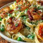 quick one-pot loaded shrimp pasta - featured image