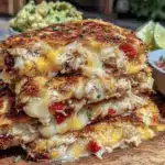 quick rotisserie chicken quesadillas - featured image