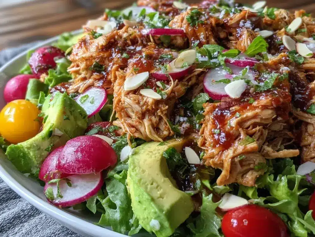 quick rotisserie chicken salad - featured image