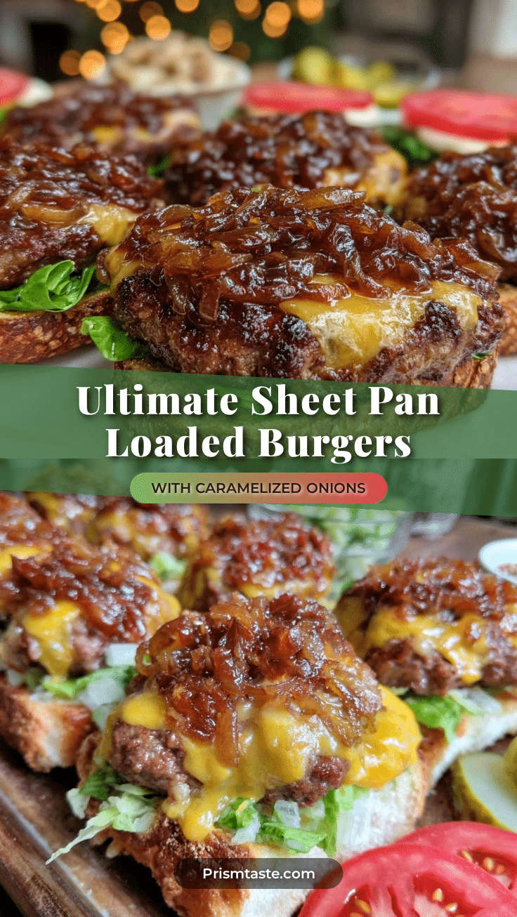 savory sheet pan loaded burger bar recipe