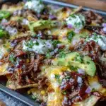 sheet pan loaded nachos - featured image