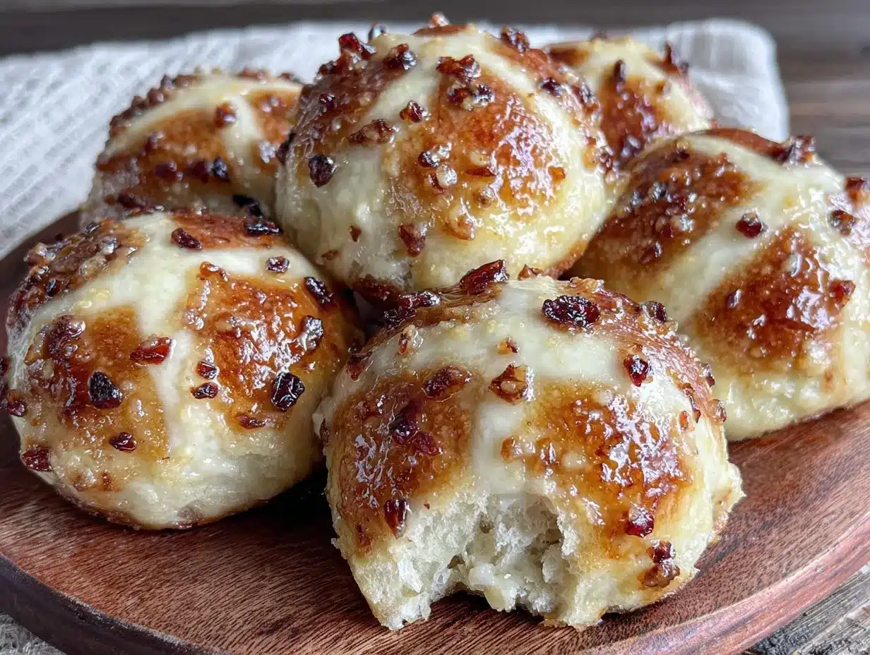 small batch hot cross buns preparation steps
