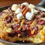 small batch loaded cookie skillet recipe - featured image