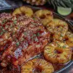 sweet glazed ham - featured image