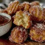 air fryer churro bites - featured image