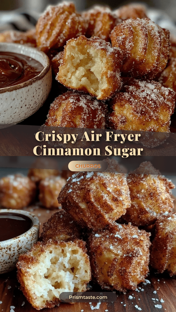 air fryer churro bites recipe