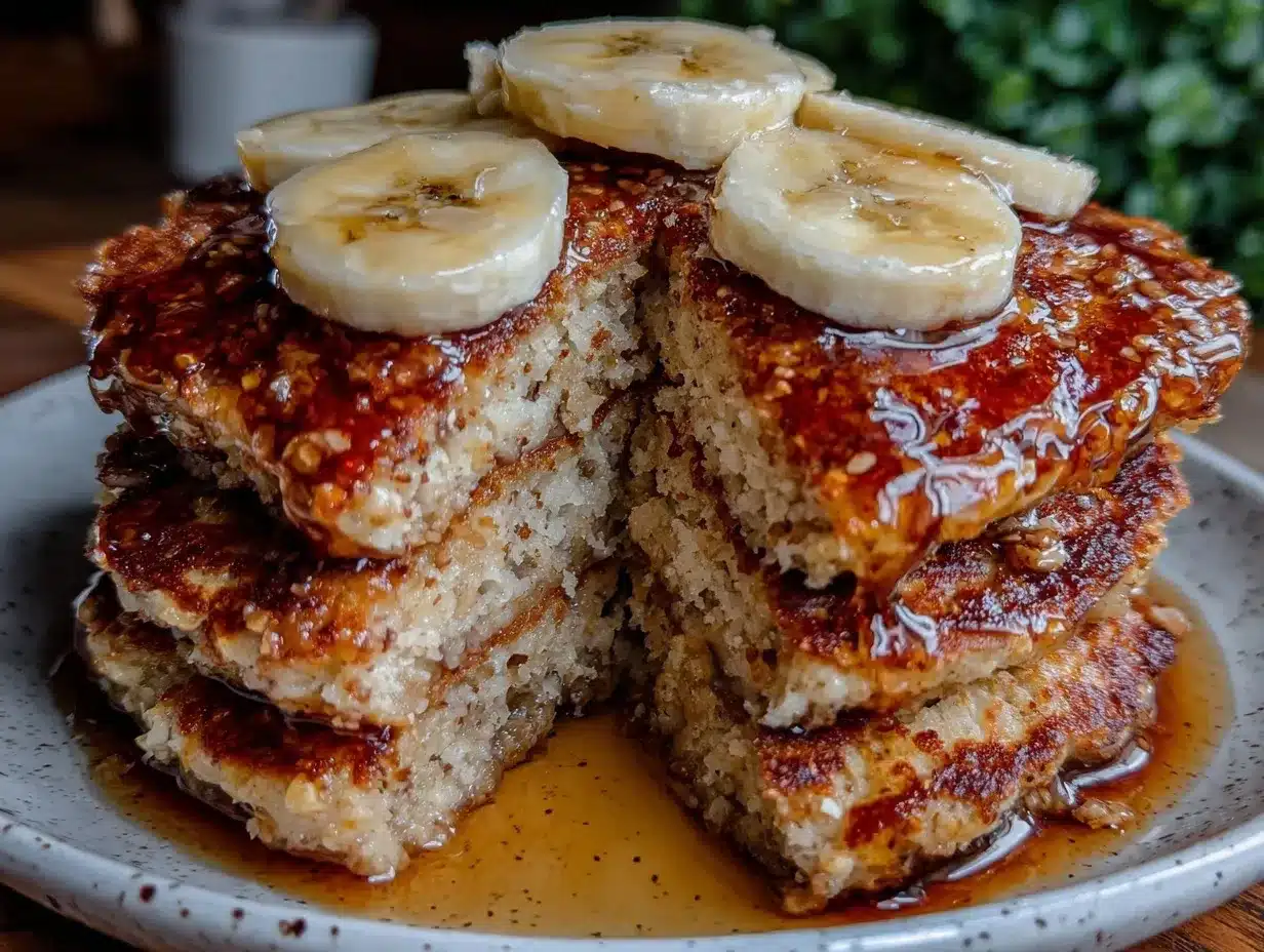 almond flour banana pancakes preparation steps