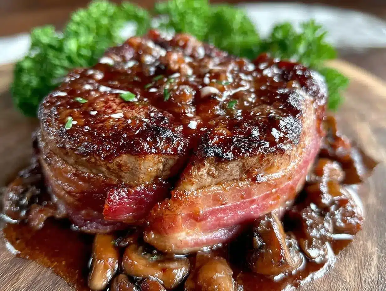 bacon wrapped filet mignon preparation steps