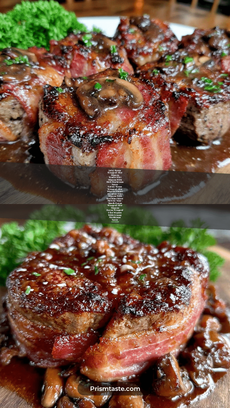 bacon wrapped filet mignon recipe