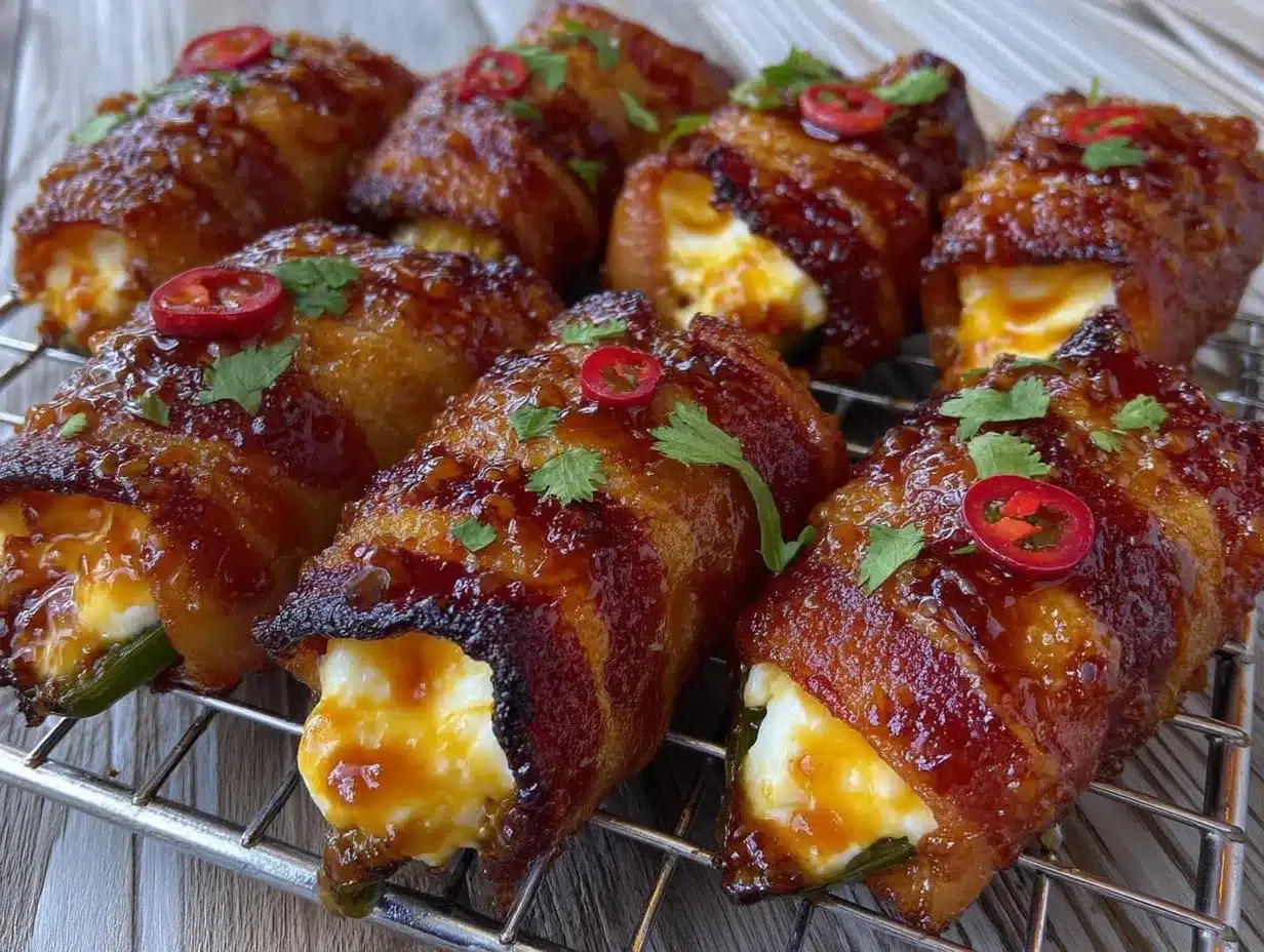 bacon wrapped jalapeño poppers preparation steps
