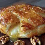 baked brie in puff pastry - featured image