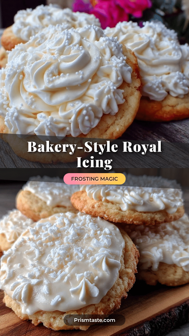 bakery-style royal icing sugar cookie frosting recipe