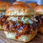 bbq pulled chicken sandwiches - featured image