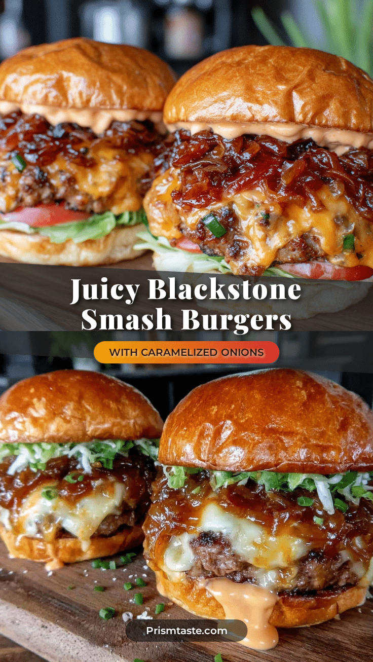 Blackstone smash burgers recipe