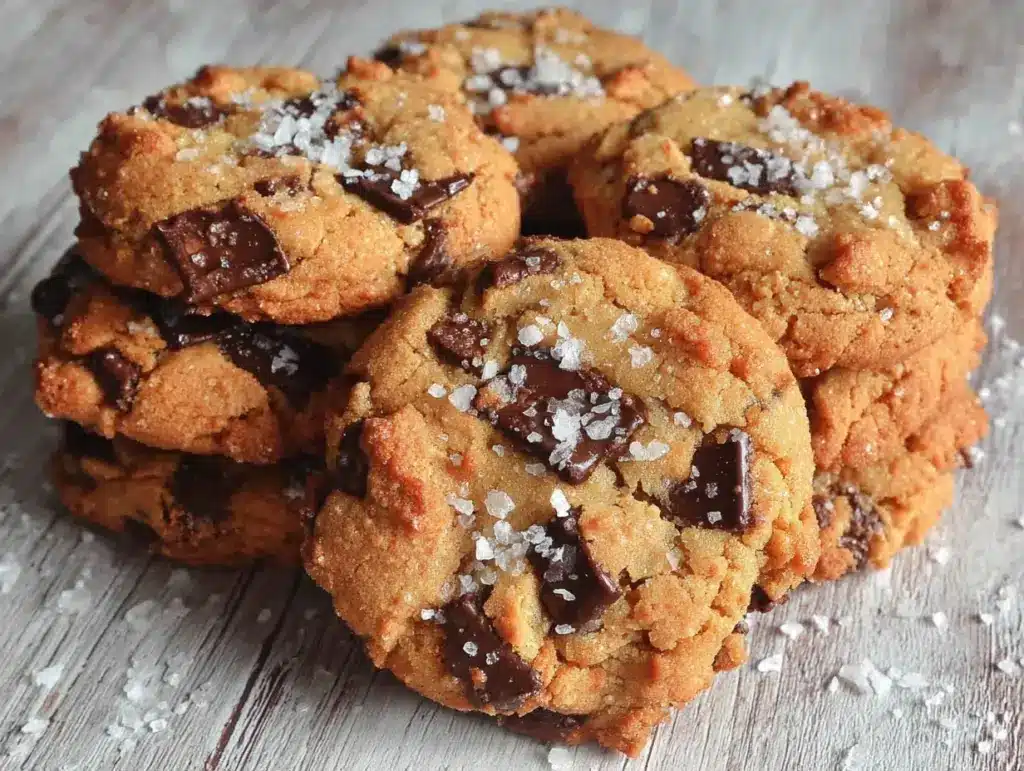 brown butter chocolate chip cookies - featured image