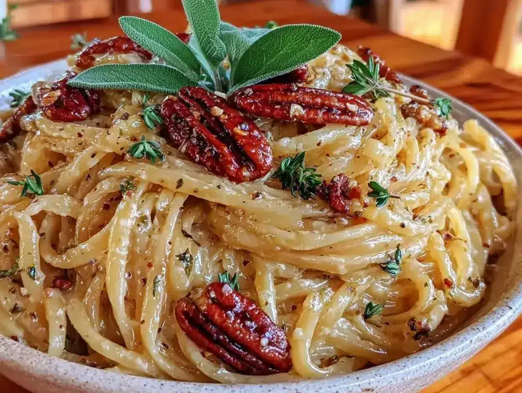 brown butter pasta - featured image