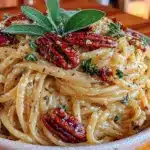 brown butter pasta - featured image