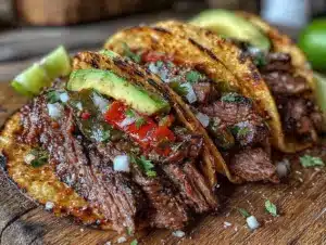 carne asada street tacos - featured image
