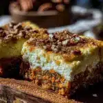 carrot cake cheesecake bars - featured image