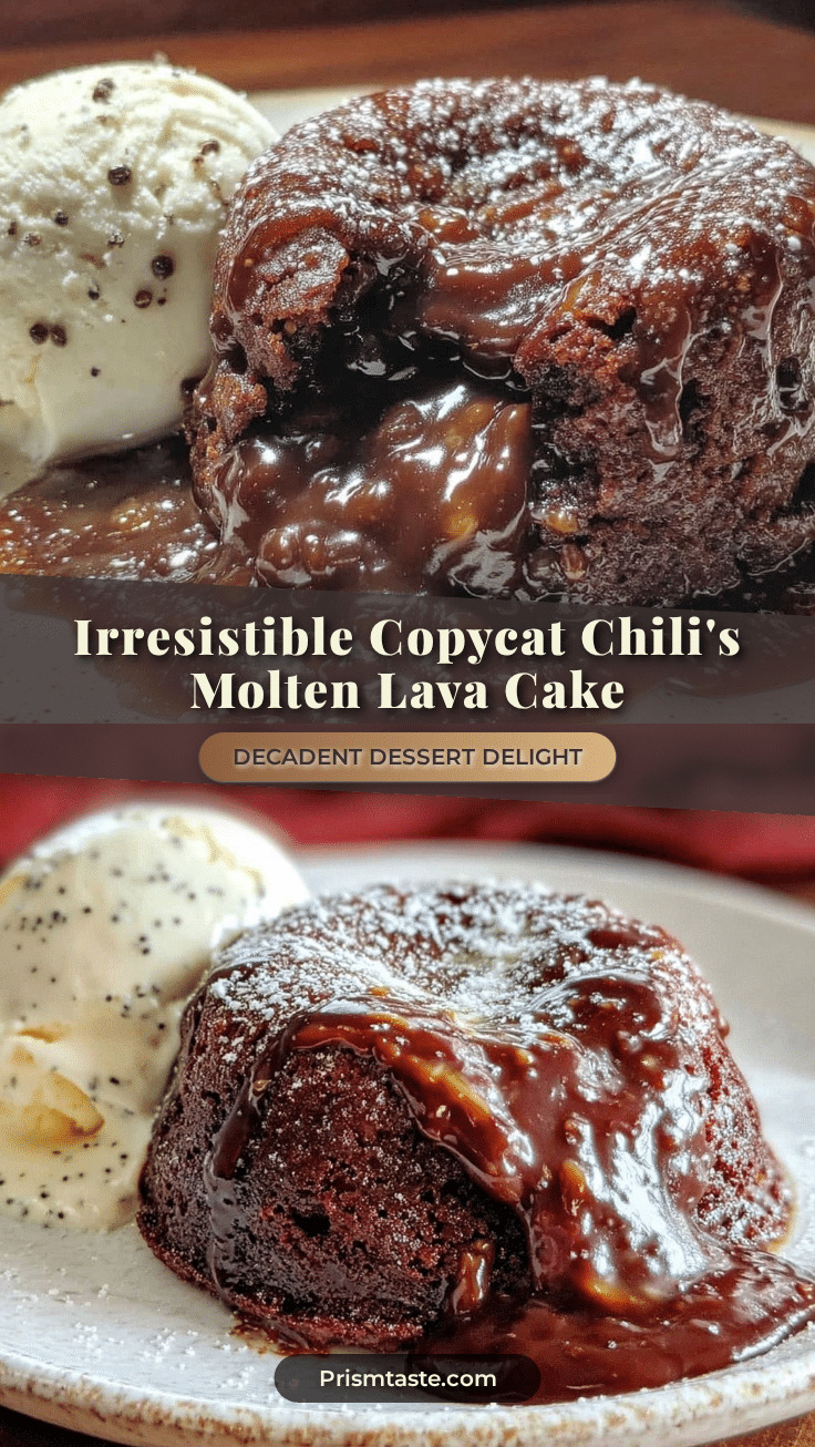 copycat chilis molten lava cake recipe