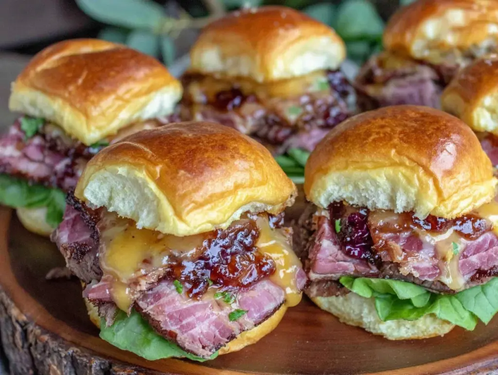copycat cracker barrel ham sliders - featured image