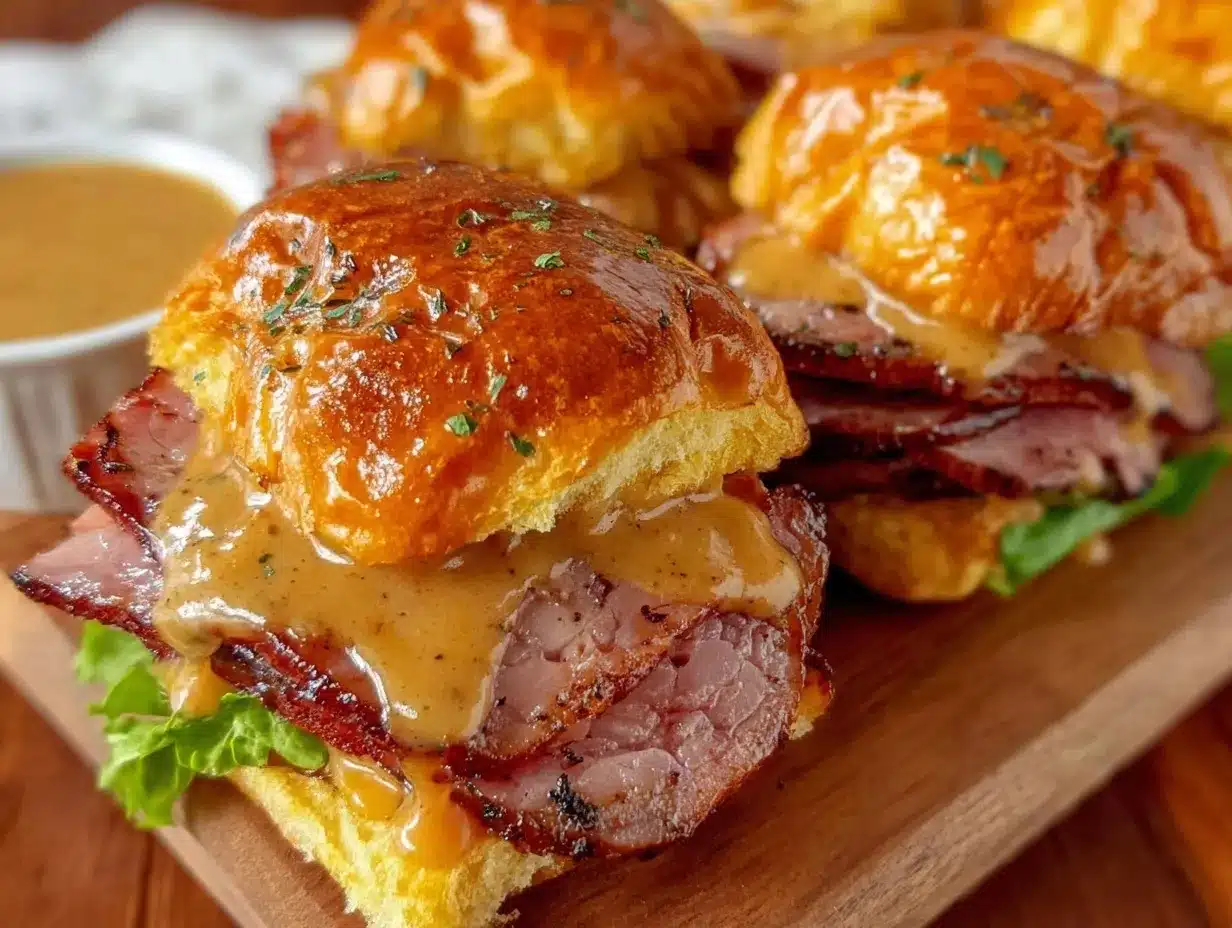copycat cracker barrel ham sliders preparation steps