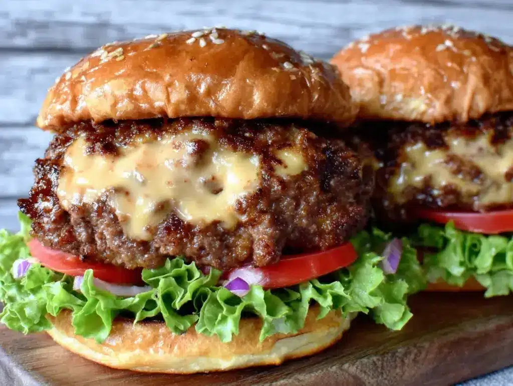 copycat In-N-Out Double Double smash burger recipe - featured image