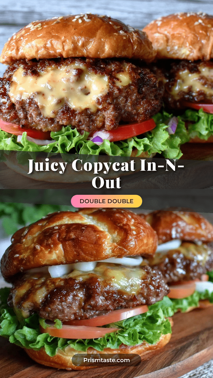 copycat In-N-Out Double Double smash burger recipe recipe