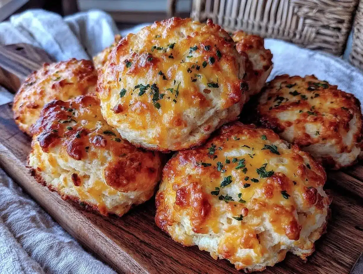 copycat Red Lobster Cheddar Bay Biscuits preparation steps