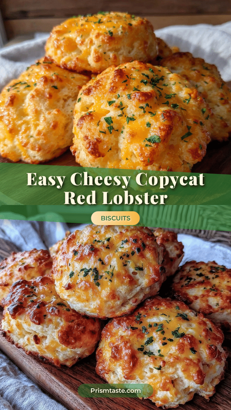copycat Red Lobster Cheddar Bay Biscuits recipe