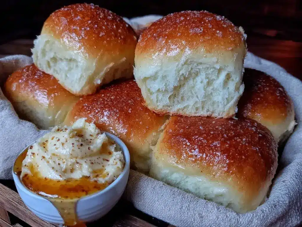 copycat texas roadhouse rolls - featured image
