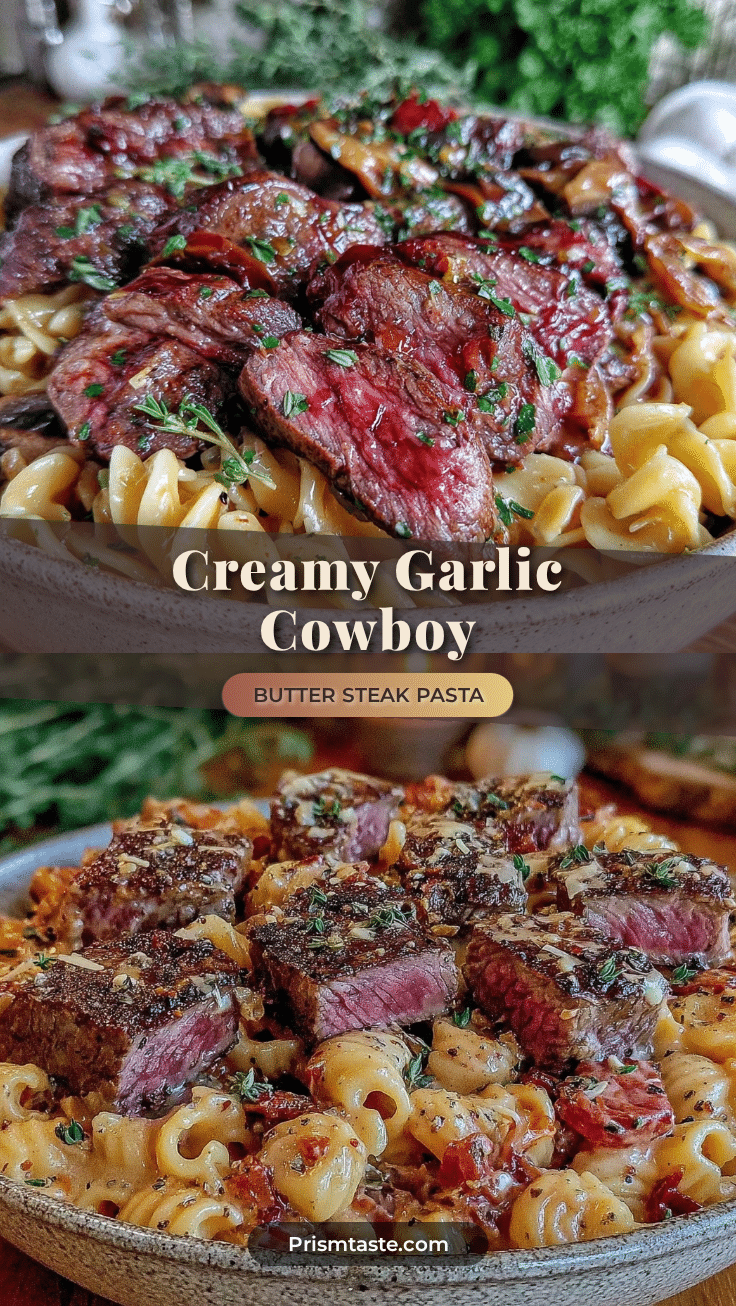 cowboy butter steak pasta recipe
