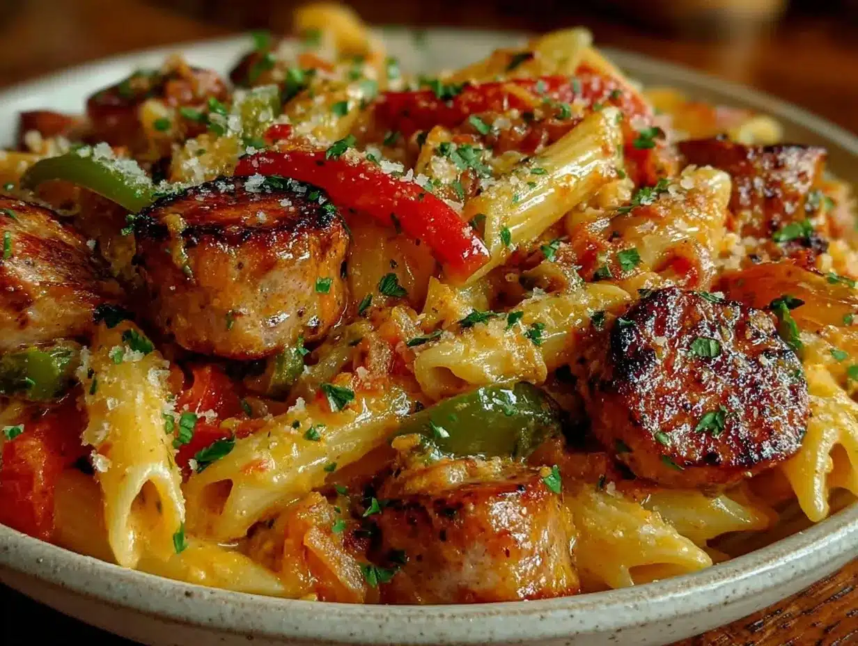 creamy cajun chicken pasta preparation steps